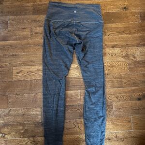 Lululemon Gray High-Waisted Leggings